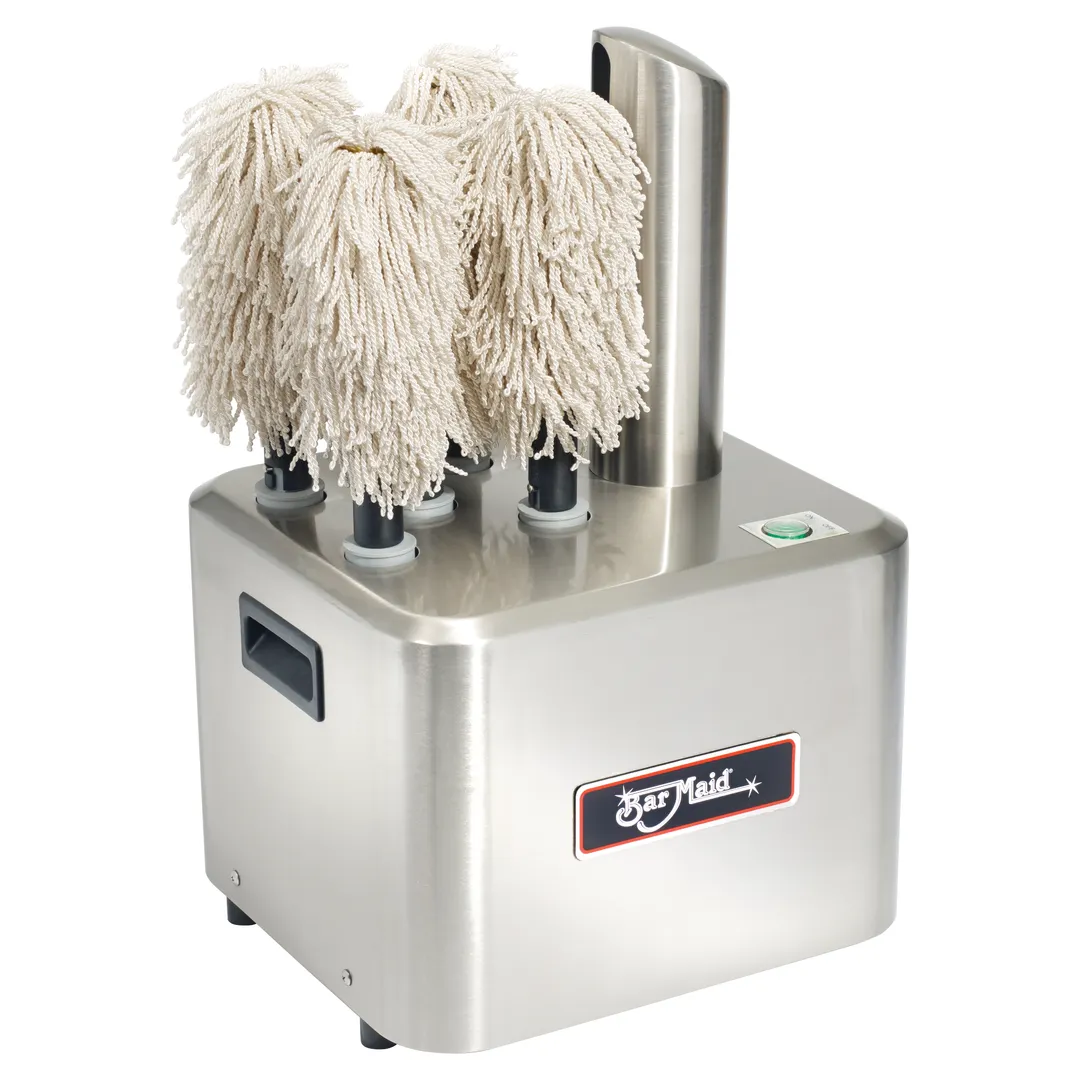 Winco GP-100 Bar Maid Glass Polisher, 350 Glass Capacity, 110V