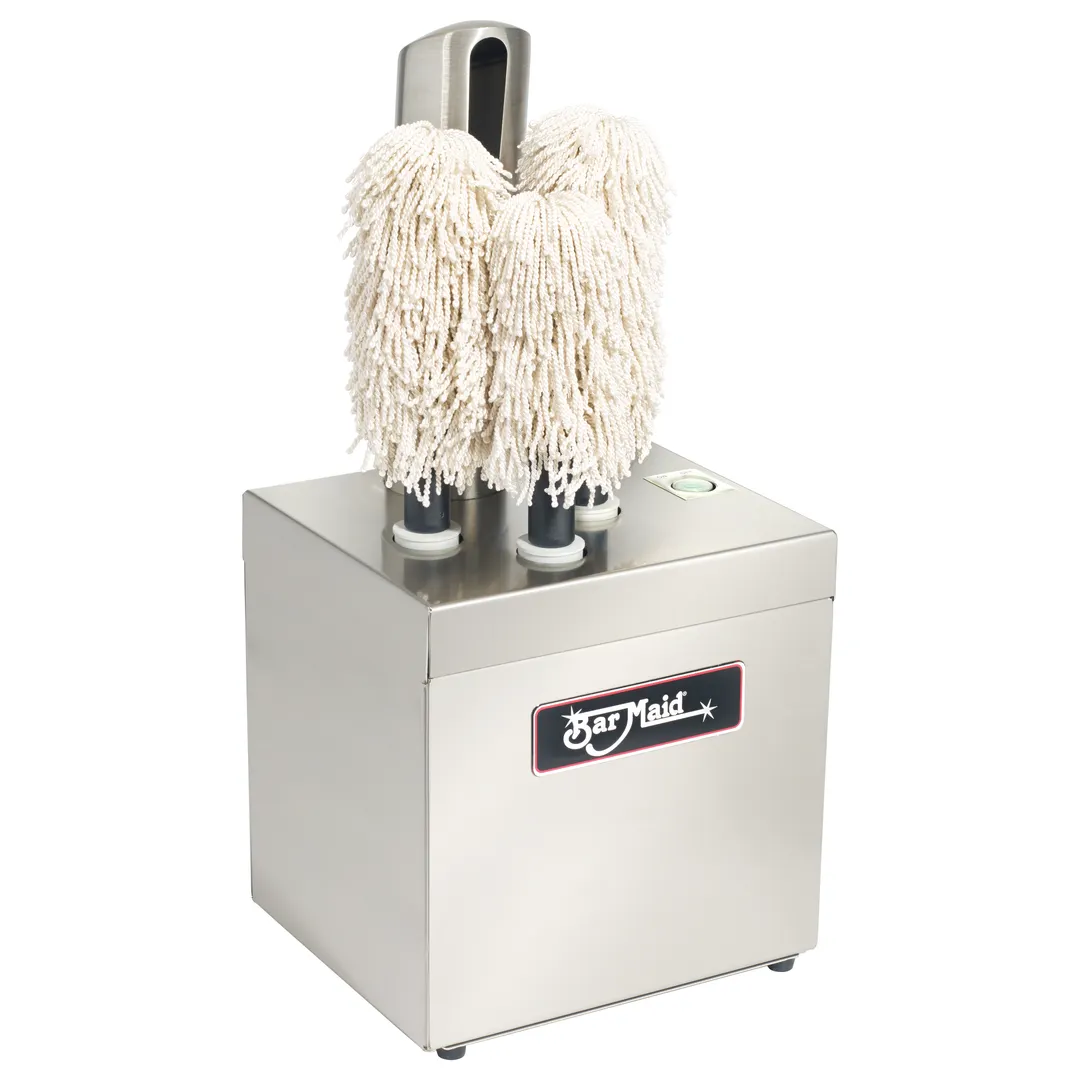 Winco GP-3MINI Bar Maid Glass Polisher, 290 Glass Capacity, 110V