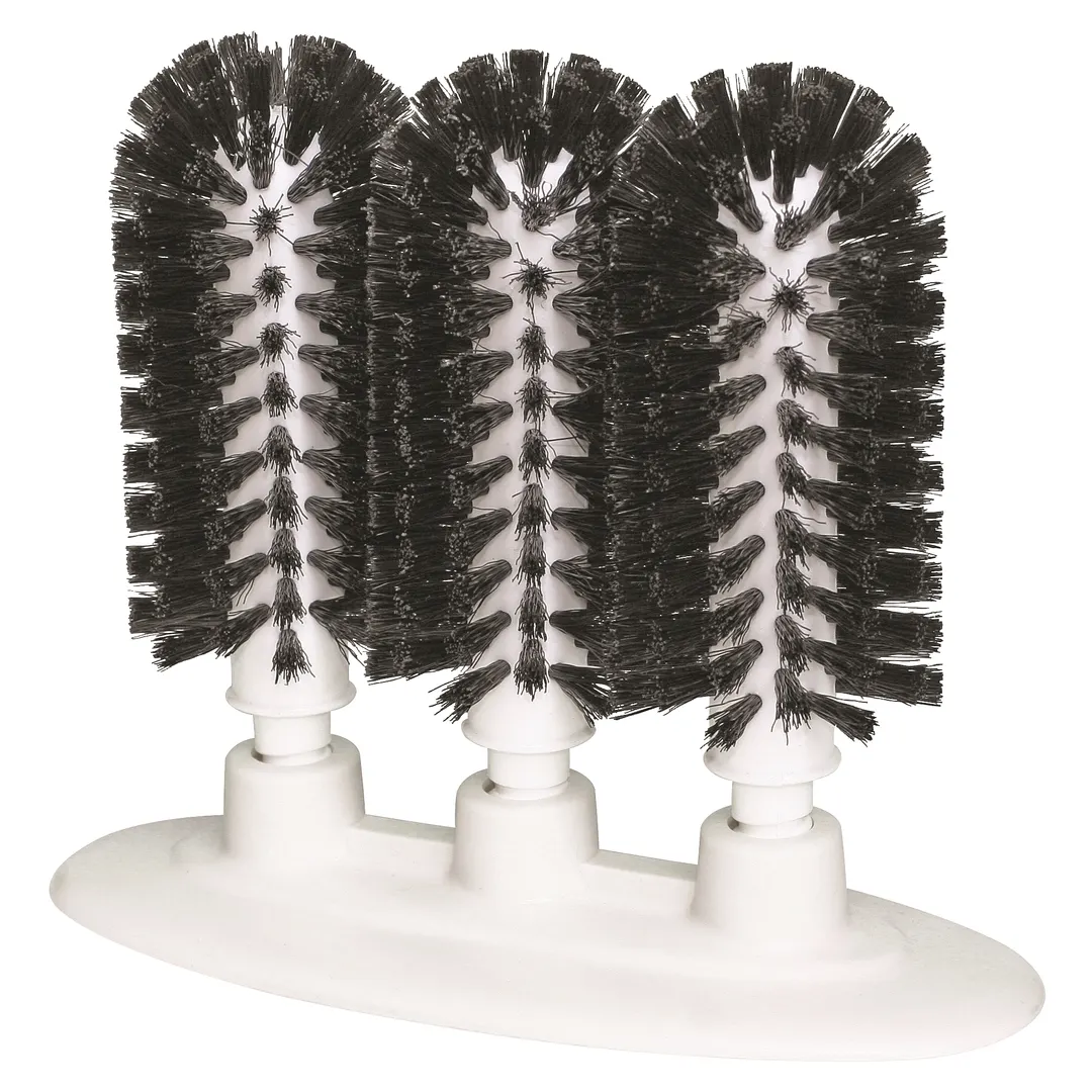 Winco GWM-300 Bar Maid Manual (3) Brushes Glass Washer, Suction Cup Base 