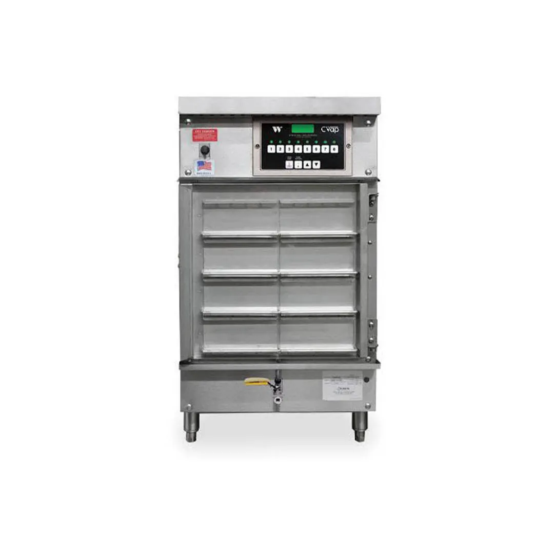 Winston HA8503-08 Half-Size " Countertop Heated Holding Cabinet, 8 Shotgun Pans, Stainless Steel, Electronic Controls