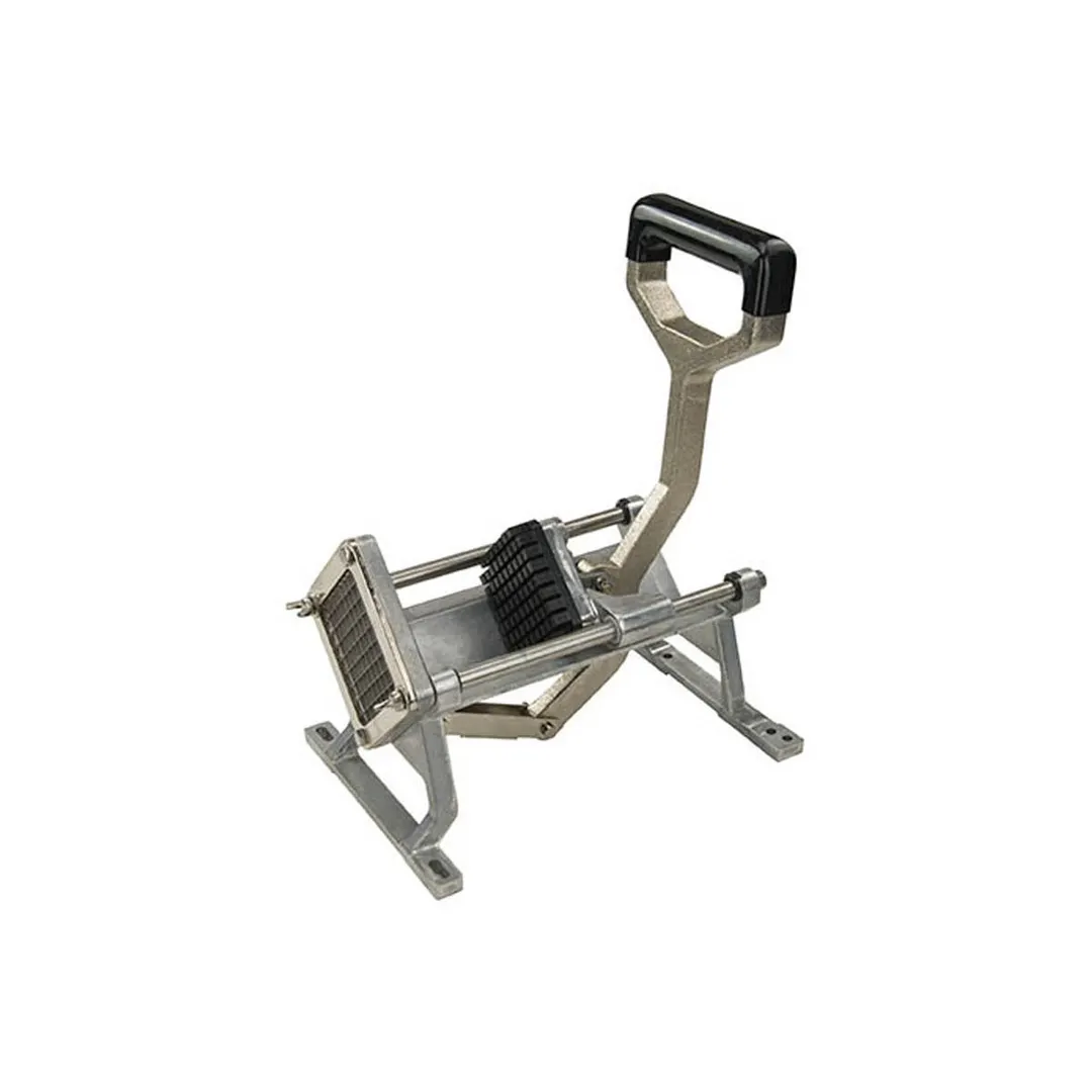 Winco HFC-375 3/8" Square Cut French Fry Cutter –Cast Iron, Manual, Countertop/Wall Mount, Straight Cut Style