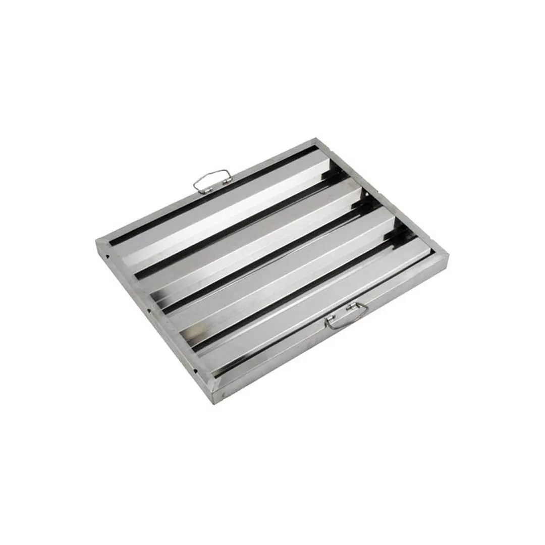 Winco HFS-1620 Stainless Steel Hood Filter -  16" x 20" x 1 1/2" 