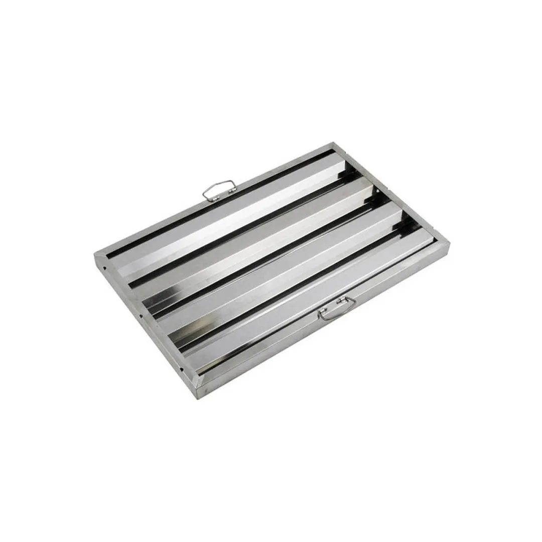 Winco HFS-1625 Stainless Steel Hood Filter - 16" x 25" x 1 1/2"