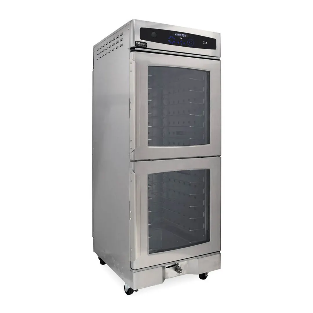 Winston HOV7-14UV CVap Holding Cabinet, Full-Size, 2-Door, Solid Doors, Stainless Steel, 14-Pan Capacity
