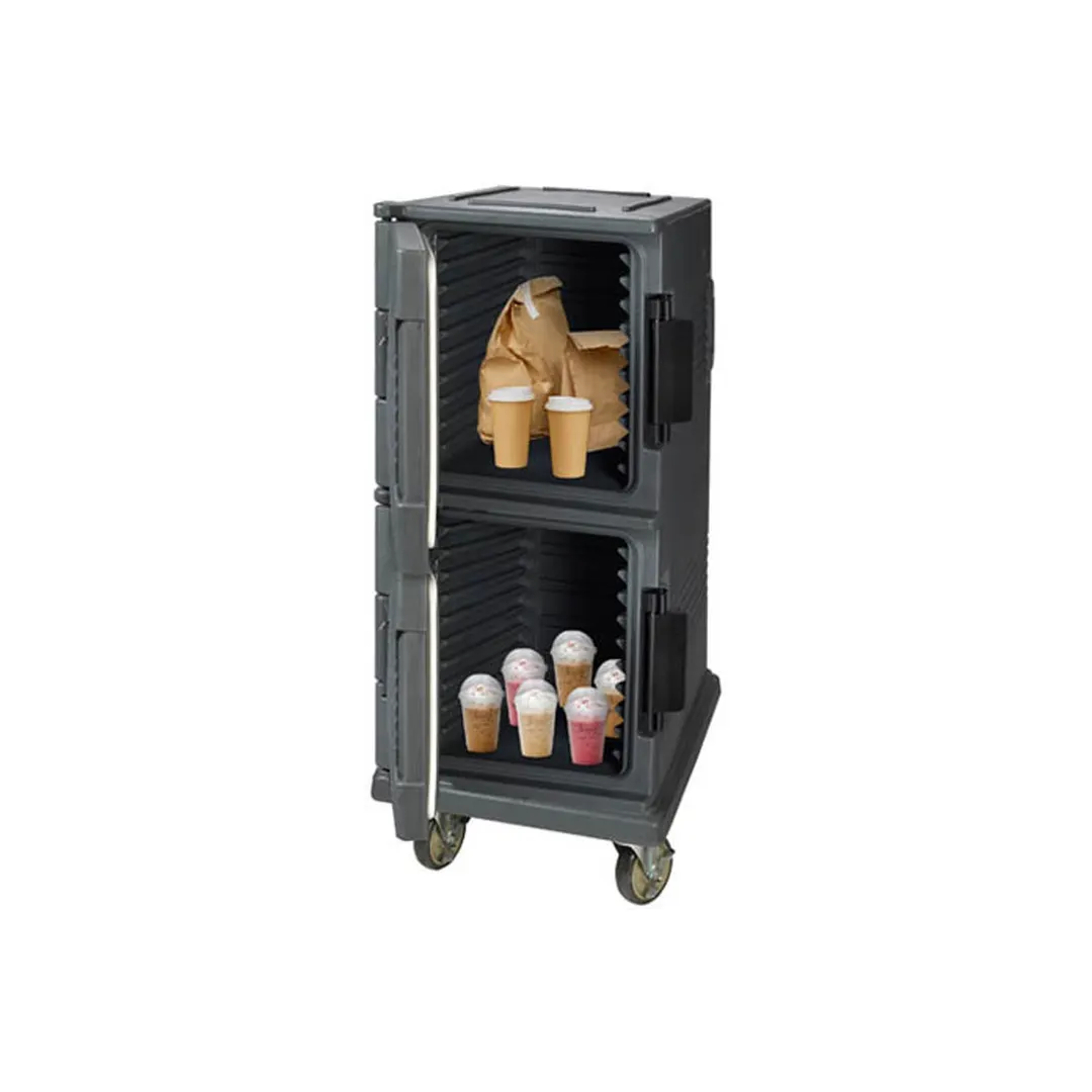 Winco IFT-2 Double Hot/Cold Food Transporter with Insulated Food Pan