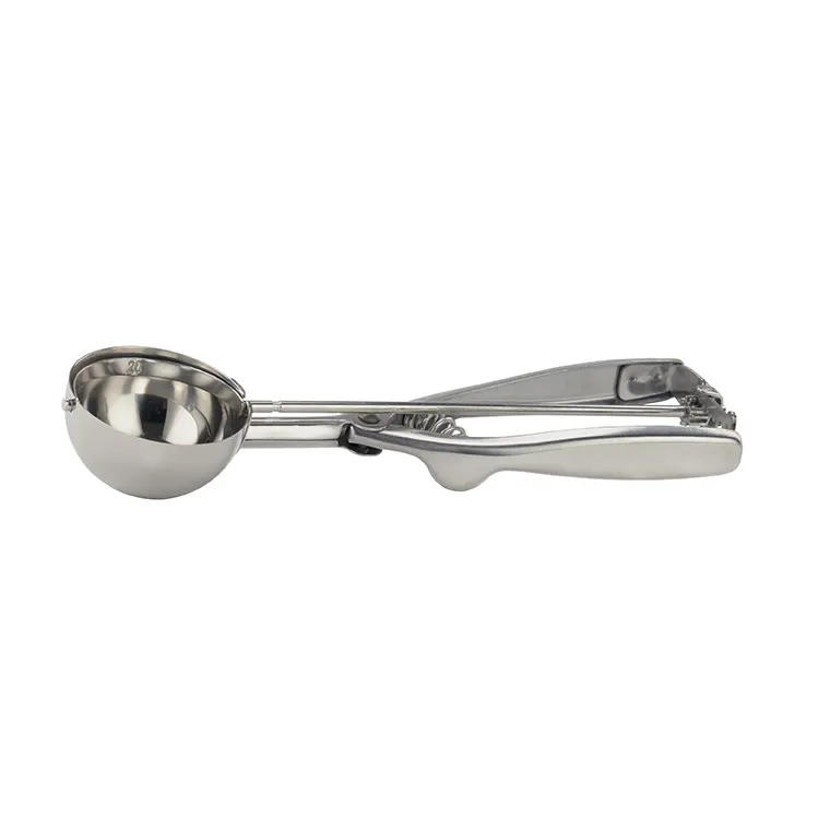 Winco ISS-20 Stainless Steel Squeeze Dishers/Portioners, Size #20, 2-1/2 Oz.
