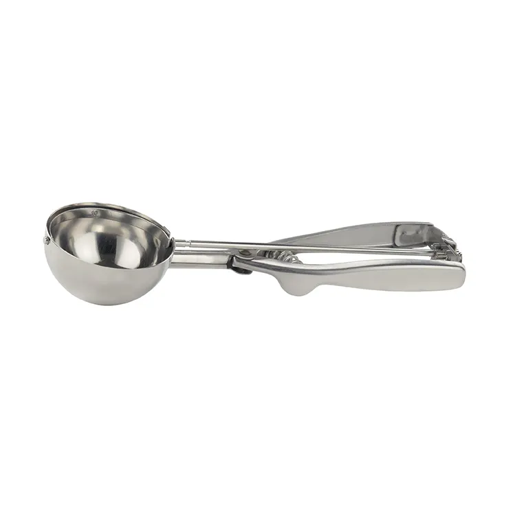 Winco ISS-8, 4 Oz. Stainless Steel Squeeze Dishers/Portioners, Size 8