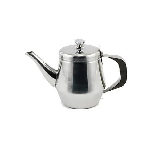 Winco JB2920 20 oz. Stainless Steel Gooseneck Teapot