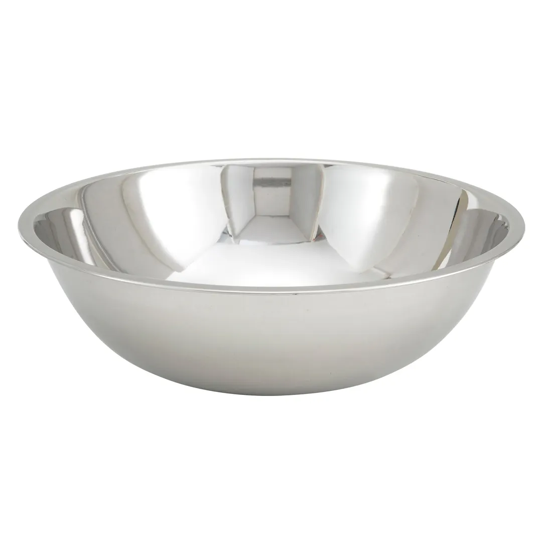 Winco MXBT-1300Q 13 qt. Stainless Steel All Purpose Mixing Bowl