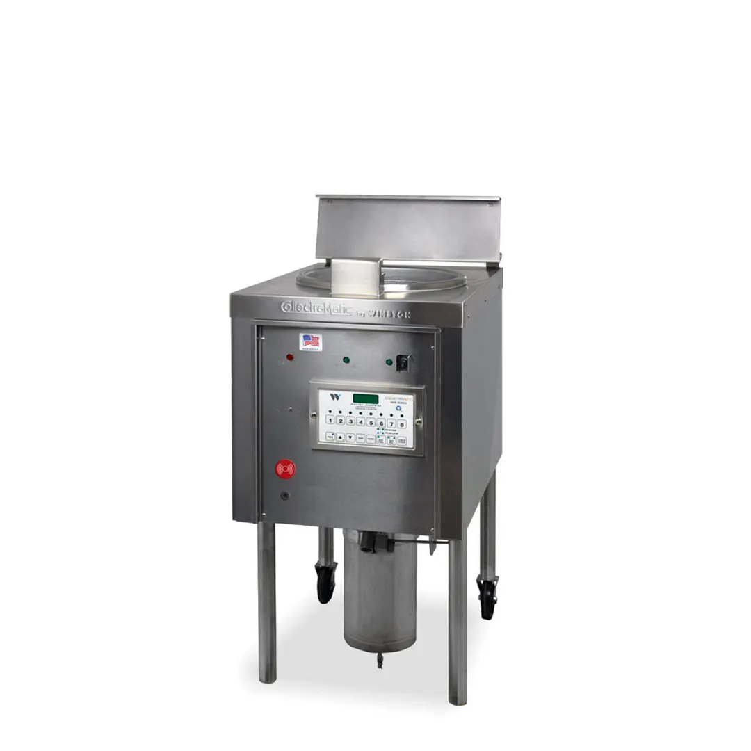 Winston OF59C 20" Floor Model Electric Full Pot Fryer w/ 75 Lbs, Clamshell Basket, Computer Controls