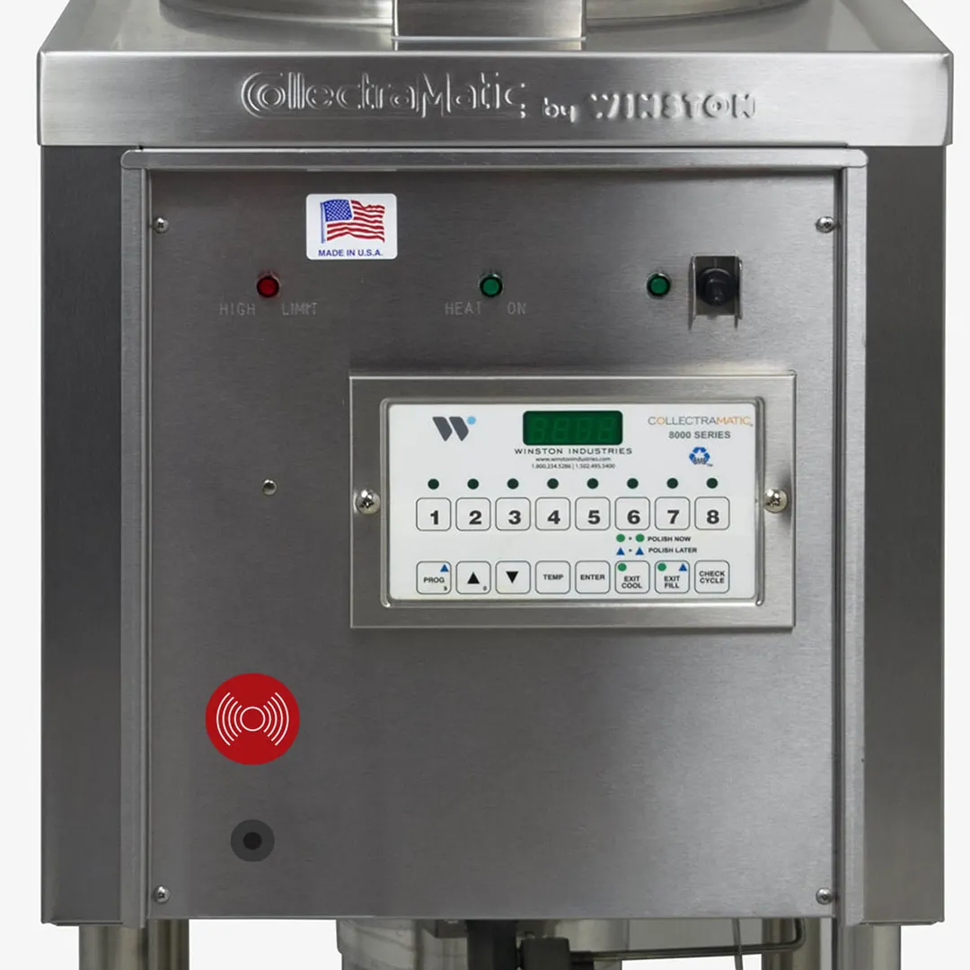 Winston OF59C 20" Floor Model Electric Full Pot Fryer w/ 75 Lbs, Clamshell Basket, Computer Controls