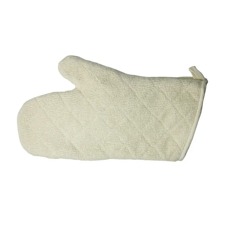 Winco OMT-13 13" Terry Oven Mitt with Silicone Lining  (up to 600°F  / 315°C)