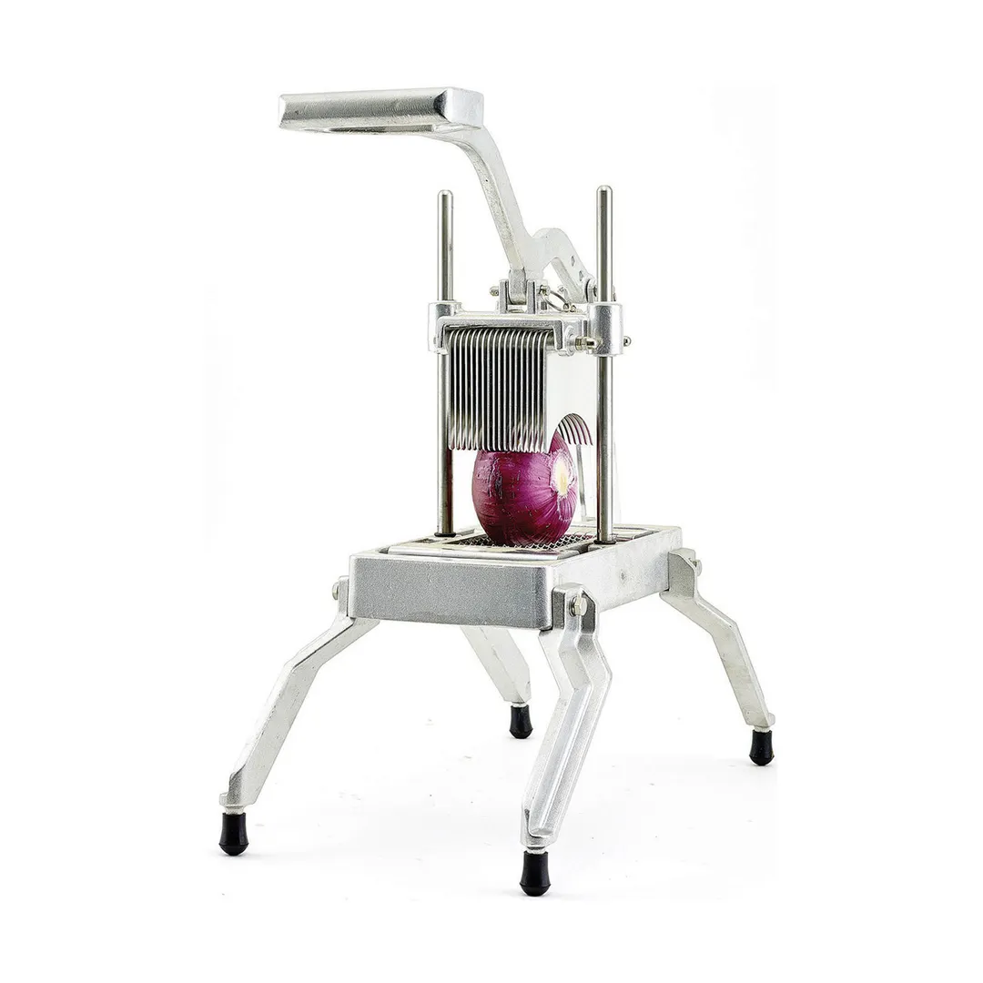 Winco OS-250 Onion Slicer – 1/4" Stainless Steel Blade, Manual Lever, Body, Non‑Skid Feet, Countertop Cutter