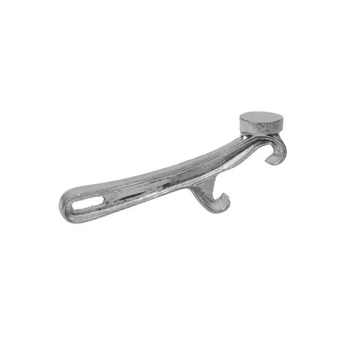 Winco POA-8 8 1/2" Aluminum Pail Openerr, 8-7/16" X 1-7/16" X 2-3/4"