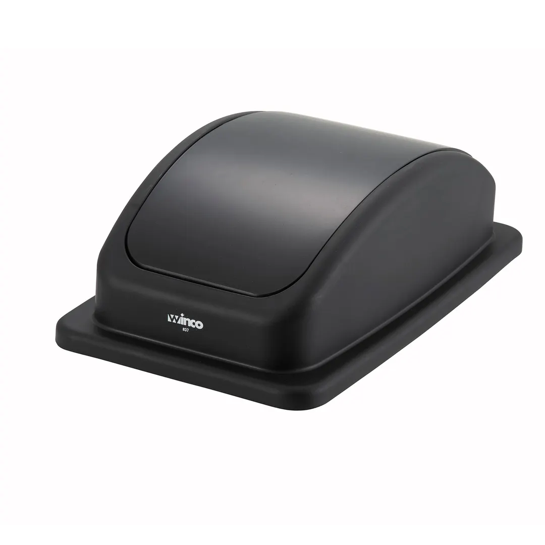 Winco PTCL-23K Cover PTC-23K, Polypropylene, Black