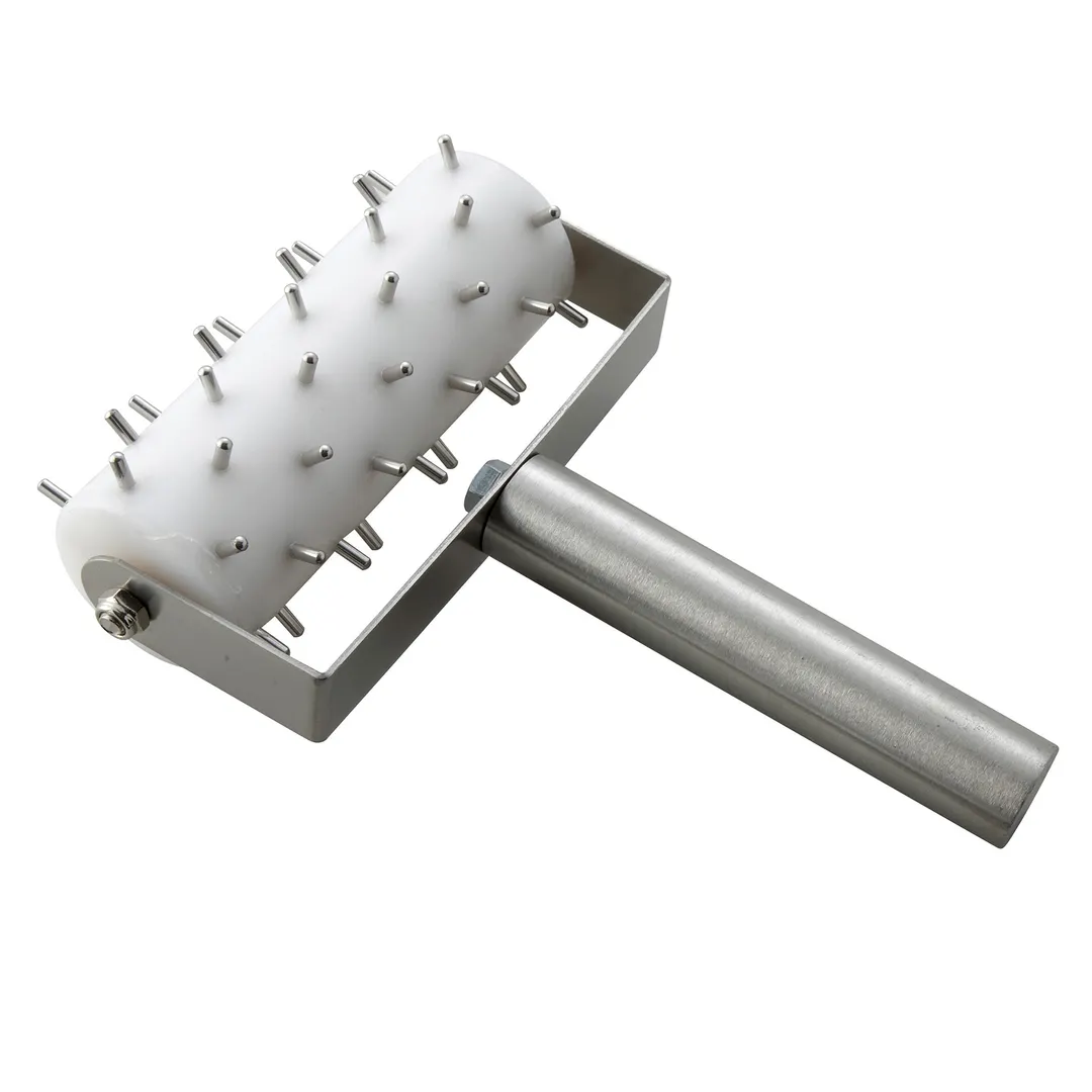 Winco RD-5 Dough Roller Docker w/ Stainless Steel Handle, 5" Head, 8" O.A.L, Full Size