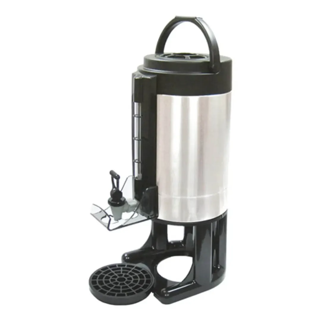 Winco SBD-1.5 Thermal Gravity Pot Beverage Dispenser w/ 1.5 Gal. Capacity, Sight Glass