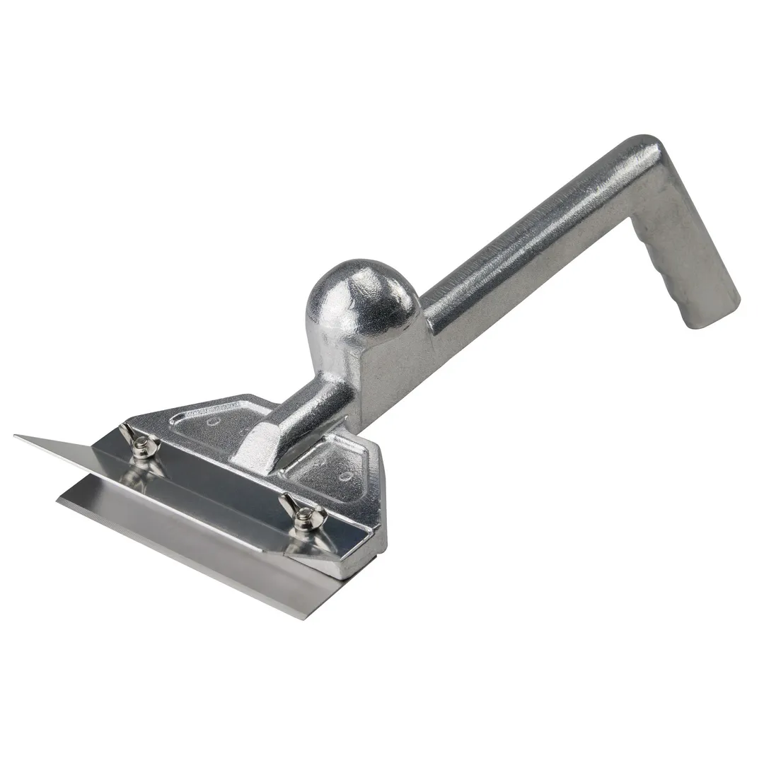 Winco SCRP-14 Heavy Duty Aluminum Grill Scraper w/ 6" Blade, 16" x 6" x 4 1/2" 