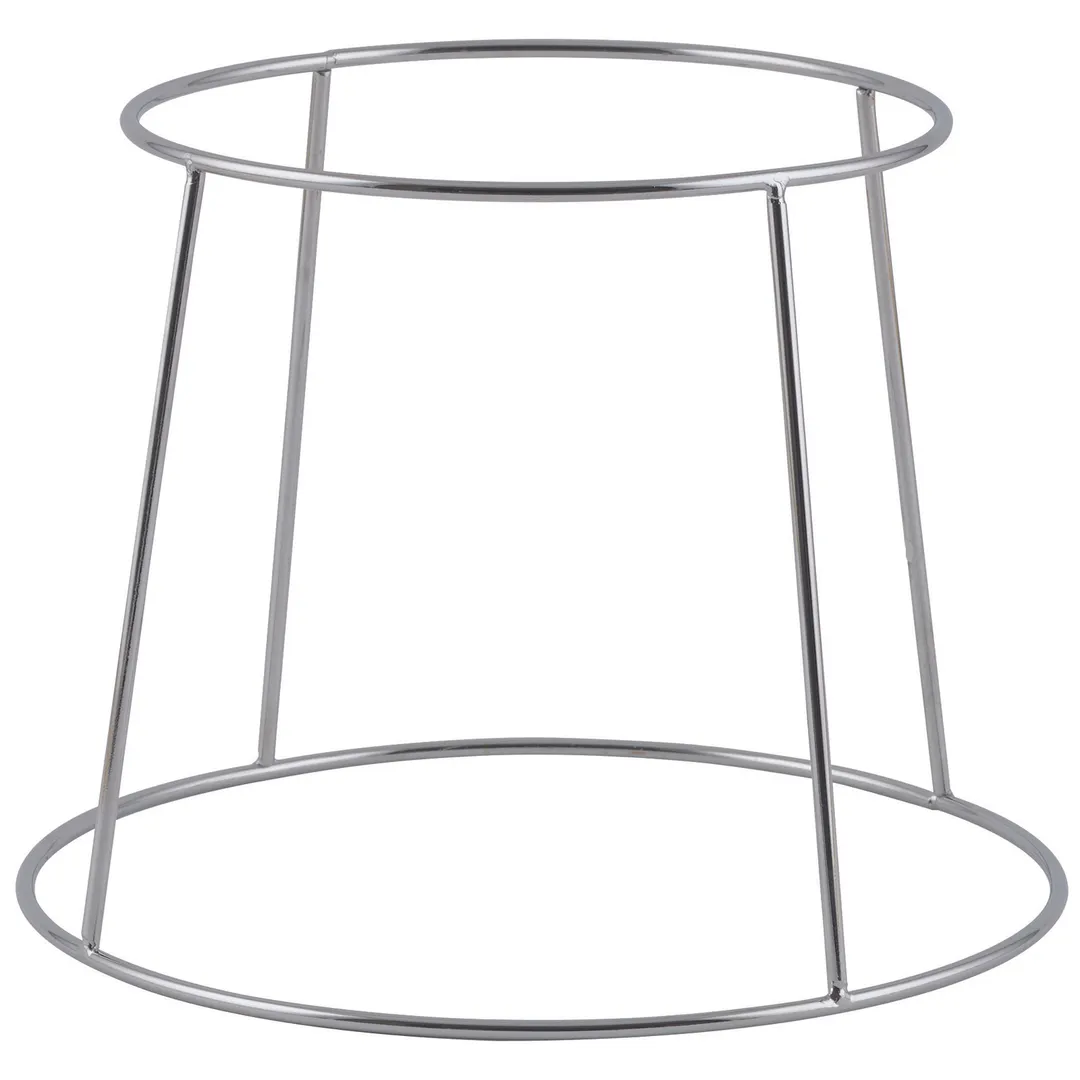 Winco SFR-7 7"H Chrome Plated Seafood Tray Rack - Use with ASFT-Series Seafood Trays