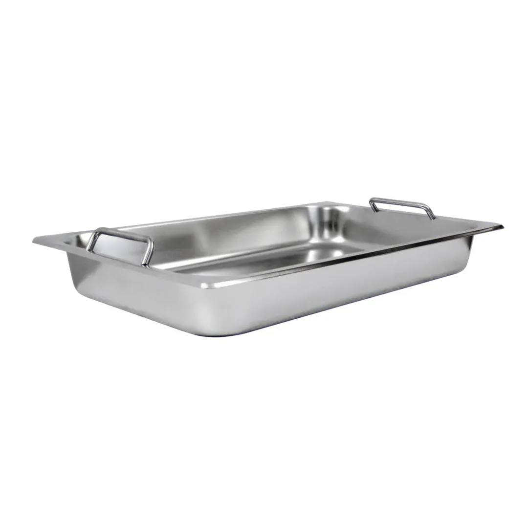 Winco SPF2-HD Get-A-Grip Chafing Dish Pan, 8 Qt., Full Size, 2" Deep