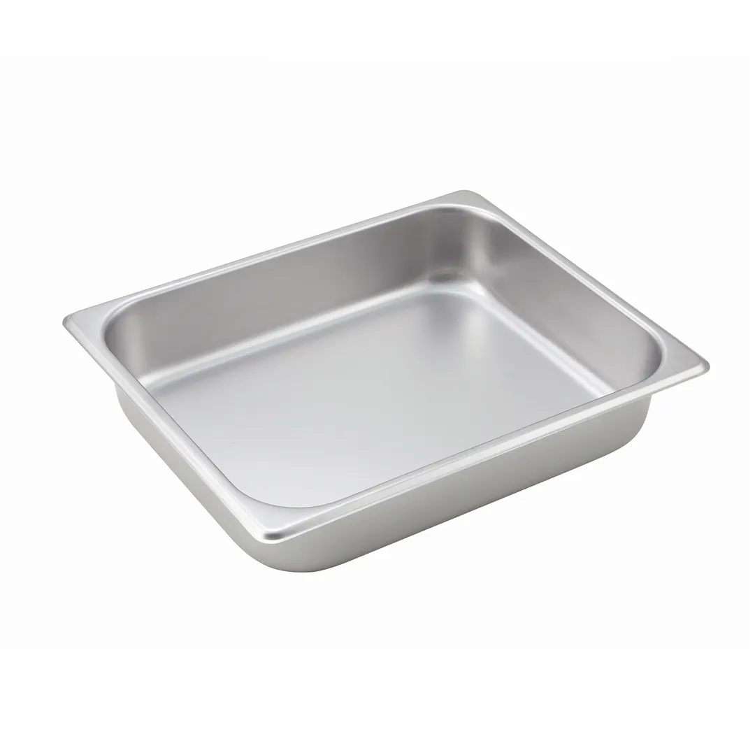 Winco SPH2 Steam Table Pan, 1/2 Size, 10-3/8" X 12-3/4" X 2-1/2" Deep