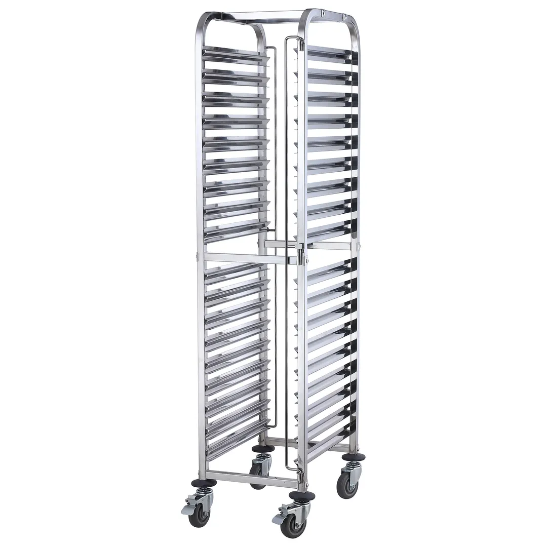 Winco SRK-36 36 Pan Full Size Stainless Steel Steam Table / Food Pan Rack
