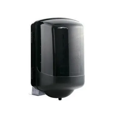 Winco TD-330 Center Pull Paper Towel Dispenser, Plastic / Black