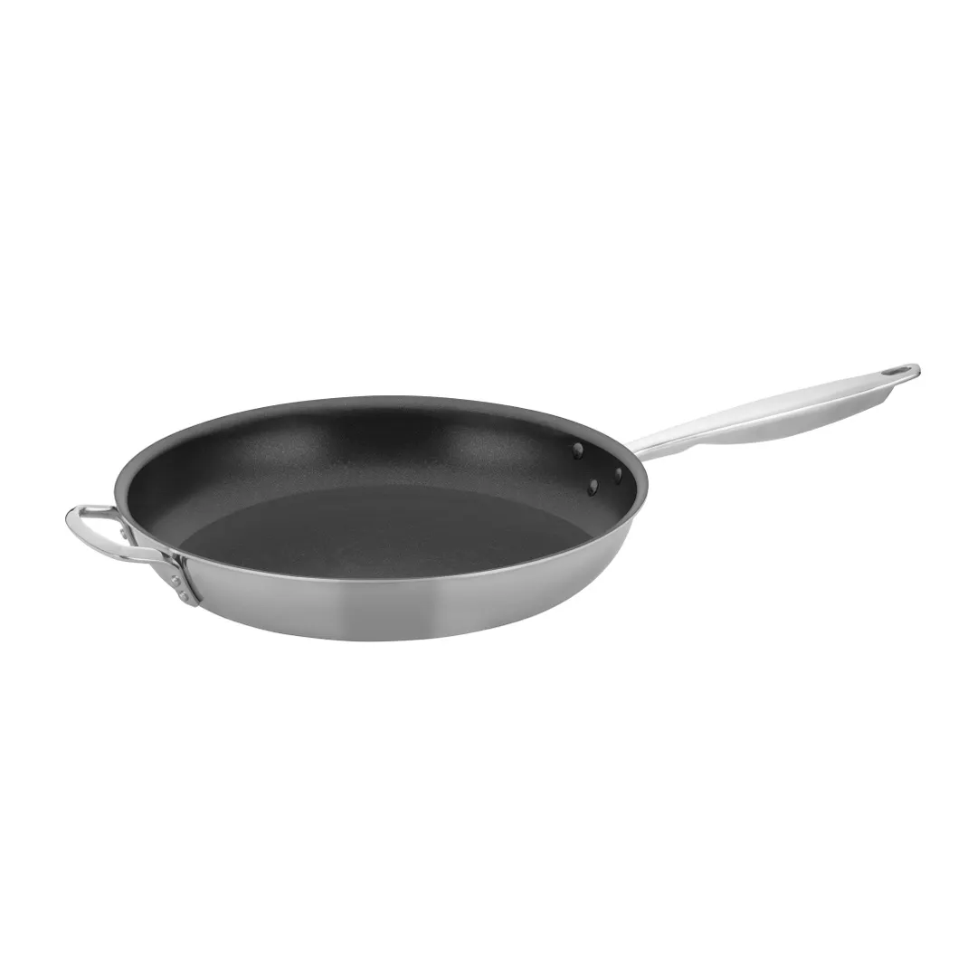 Winco TGFP-14NS Tri-Gen™ Induction-Ready Fry Pan, 14" Dia., Round, Without Lid