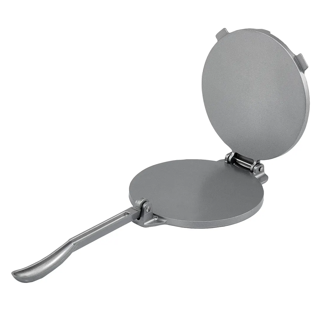 Winco TPC-8A 8" Round Manual Tortilla Press w/ Handle, Aluminum