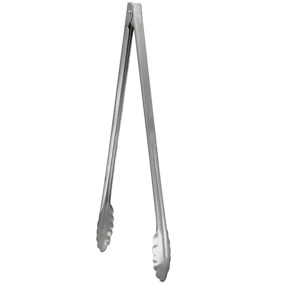 Winco UT-16HT 16" Stainless Steel Extra Heavy Weight Utility Tongs