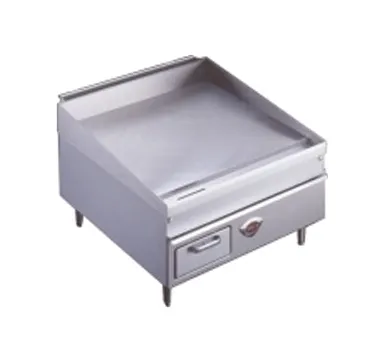 Wells 3036G-NAT 36" Countertop Natural Gas Griddle, Snap-Action Thermostat, 75,000 BTU