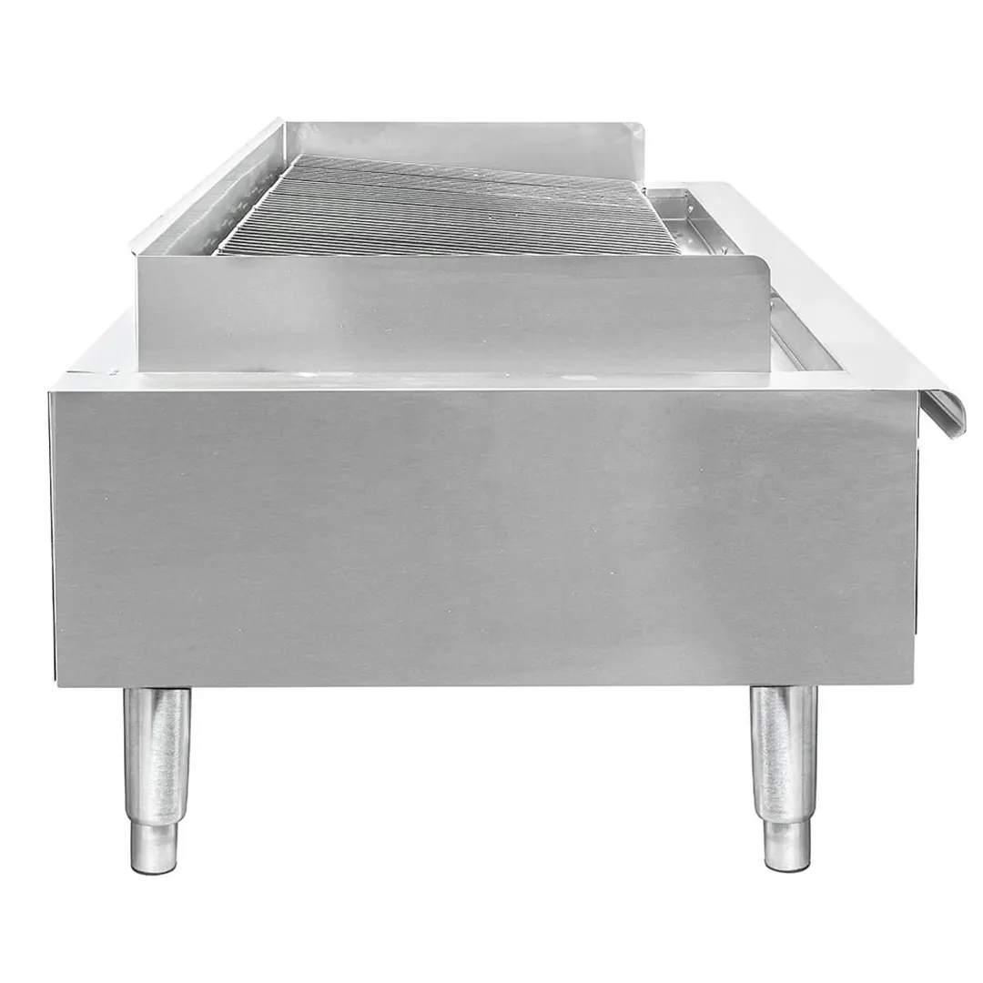 Wells HDCB-4830G 48" Countertop Heavy Duty Gas Radiant Charbroiler w/ (8) Burners, 160.000 BTU