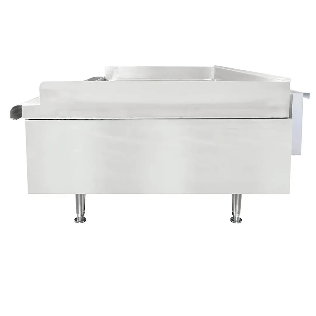 Wells HDG-2430G 24" Countertop Manual Gas Griddle, 3/4" Steel Plate, 60.000 BTU