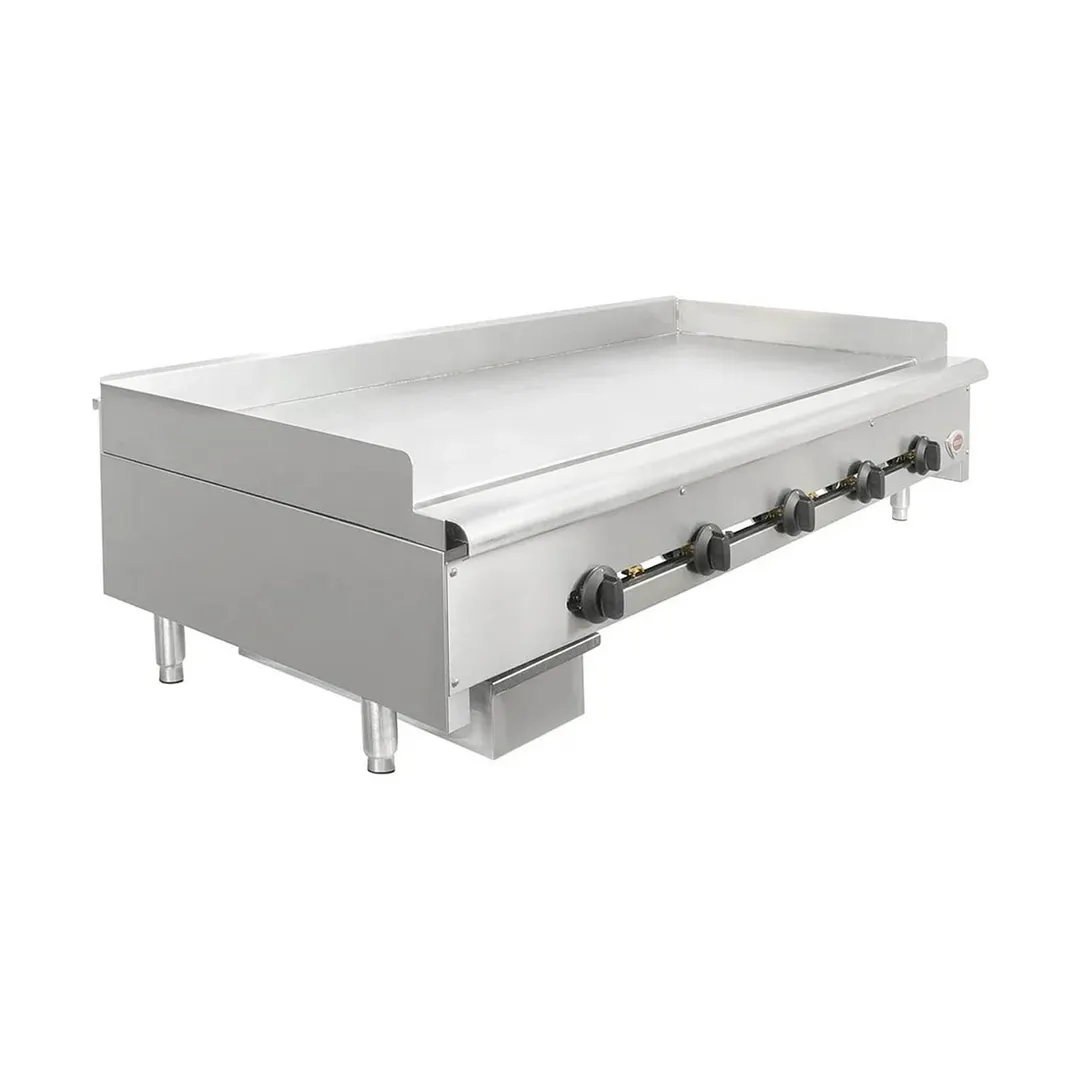 Wells HDG-6030G 60" Countertop Manual Gas Griddle, 3/4" Steel Plate, 150.000 BTU