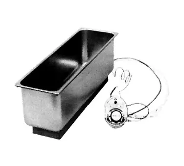 Wells HMP-6D Half-Size Food Warmer, Top-Mount, Built-In, Electric