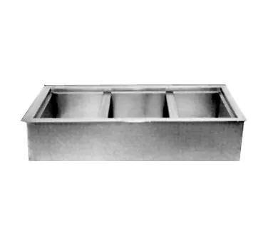 Wells ICP-300 Cold Food Unit, Drop-In, Iced Cold Pan (Non-Refrigerated)