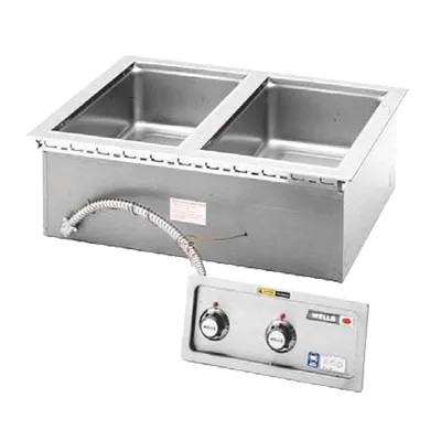 Wells MOD-200TDAF Food Warmer, Top-Mount, Built-In, Electric, Auto-Fill