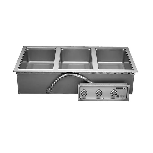 Wells MOD-300 Food Warmer, Top-Mount, Built-In, Electric, (3) 12" X 20" Openings