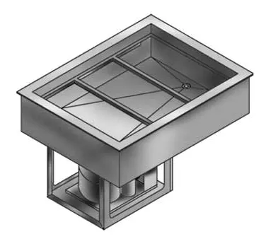 Wells RCP-143 One Pan Drop In Refrigerated Cold Food Well