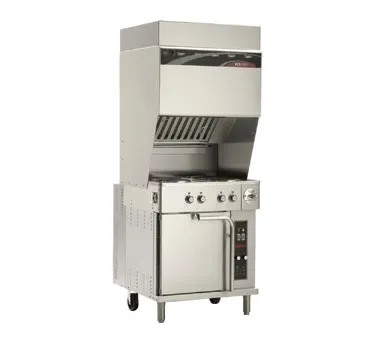 Wells WVO-4HF Vcs2000 Ventless Cooktop, Electric, (4) French Plates