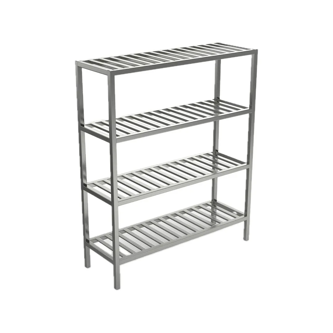 Winholt ALSTB-60-320 Aluminum 3 Shelf T-Bar Cooler & Backroom Shelving - 20" x 60" x 60"