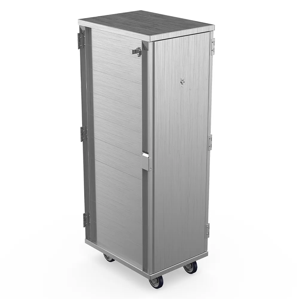 Winholt EC1840-C-2D 39 Pan End Load Mobile Pass Through Enclosed Transport Cabinet