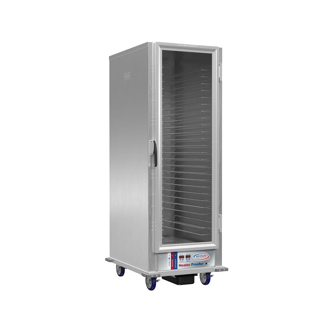 Winholt INHPL-1825-UNC-DGT Full Height Insulated Universal Runner Heater/Proofer Cabinet with Digital Drawer