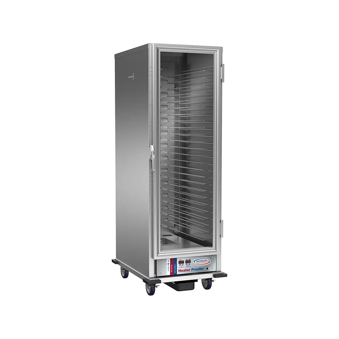 Winholt NHPL-1825-UNC Full Height Non-Insulated Universal Runner Heater/Proofer Cabinet with Analog Drawer