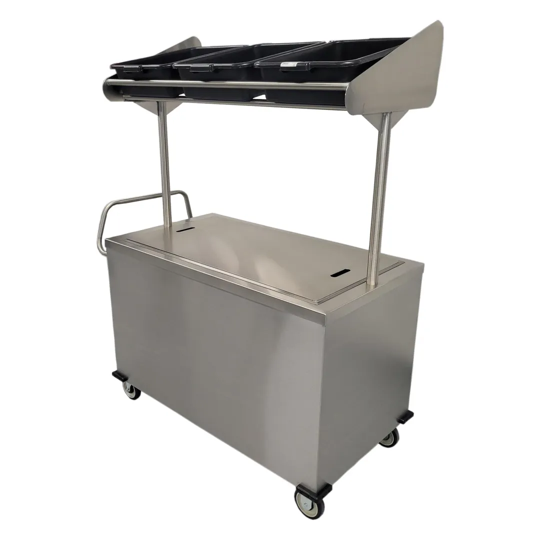 Winholt SS-BC-2748-INSULIB-TOS Grab and Go Vending Merchandiser Kiosk, Stainless Steel