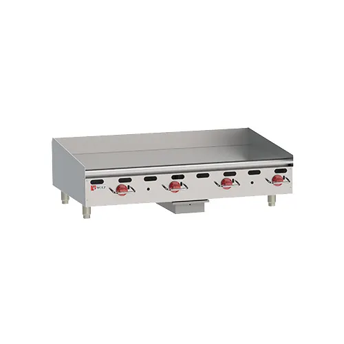 Wolf AGM60-QS-COMMANDER 60" Countertop Gas Griddle with Manual Controls