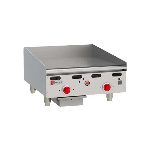 Wolf ASA24-QS-COMMANDER 24" Countertop Gas Griddle