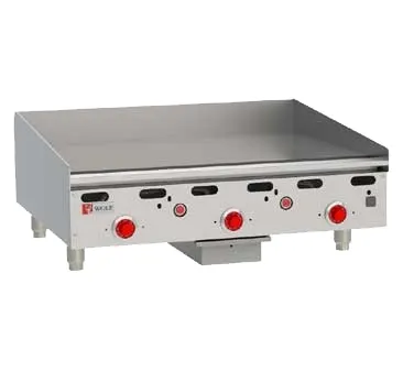 Wolf ASA36 36" Countertop Gas Griddle, Snap-Action Thermostat, 24" Deep, 81.000 BTU