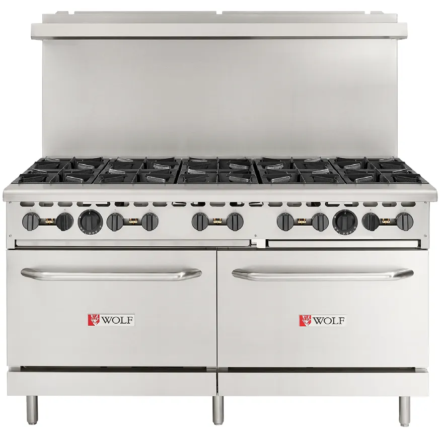 Wolf WX60-10BN-QS-COMMANDER 60" Gas Restaurant Range