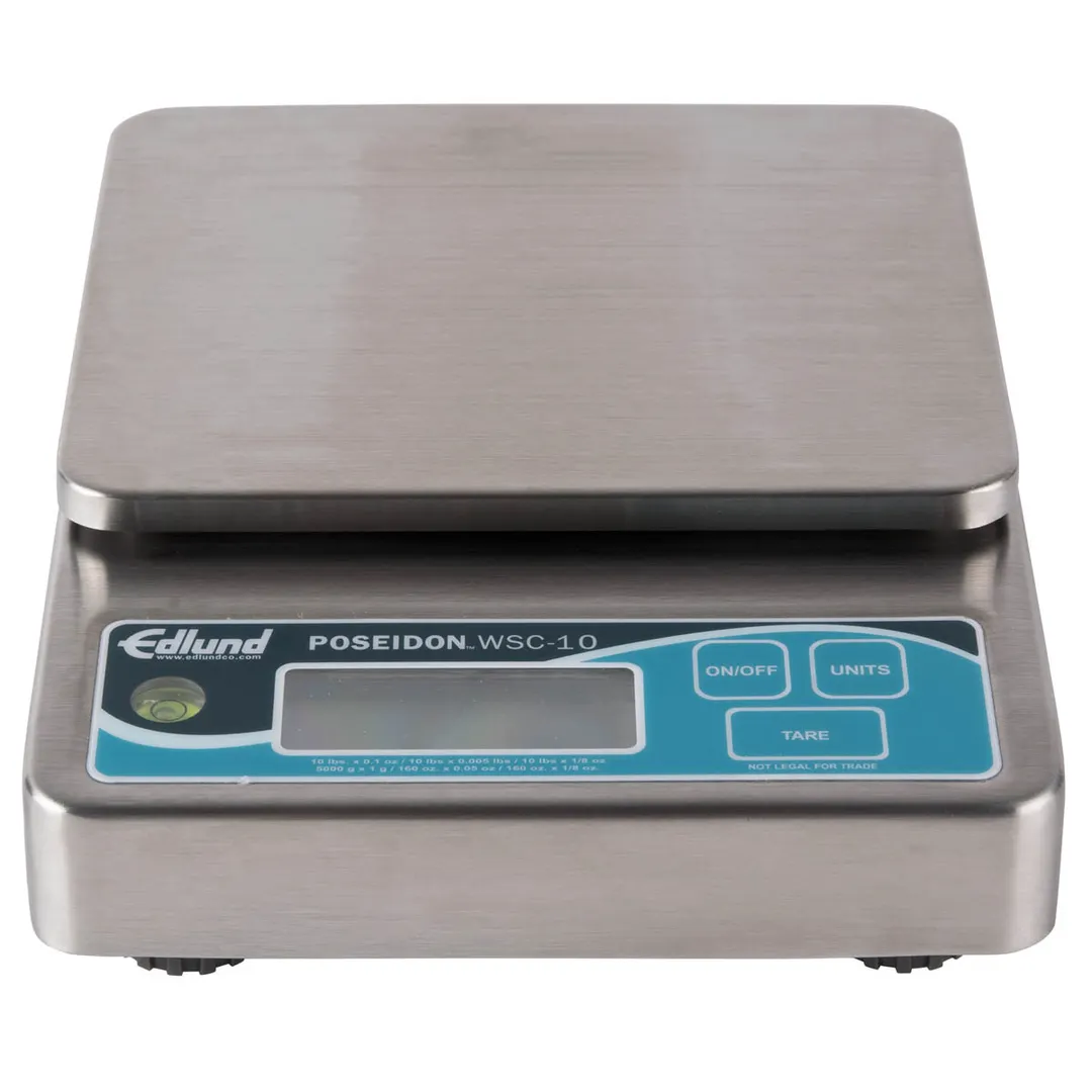 Edlund WSC-10 Poseidon Digital Portion Control Scale w/ 6 Capacity Display Options